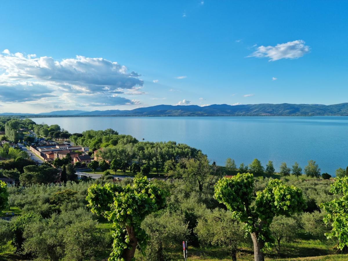 Апартаменты Bellavista La Tua Romantica Vacanza Sul Trasimeno Кастильоне-дель-Лаго Экстерьер фото